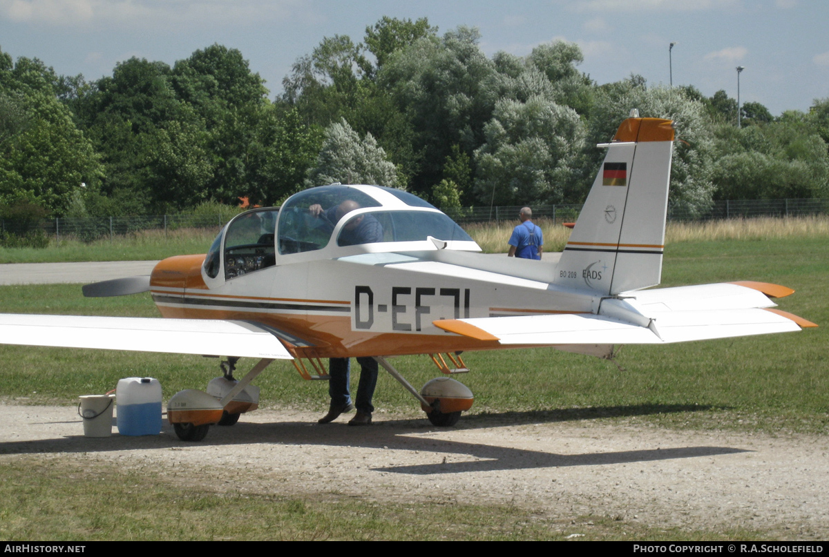 Aircraft Photo of D-EFJL | Bolkow BO-209 Monsun 160RV | AirHistory.net #32998