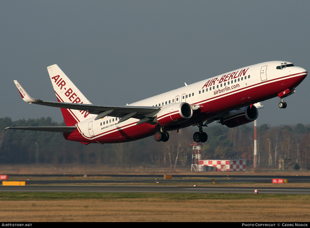 Aircraft Photo of D-ABAF | Boeing 737-86J | Air Berlin | AirHistory.net #33002