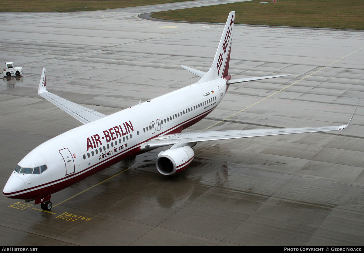 Aircraft Photo of D-ABAF | Boeing 737-86J | Air Berlin | AirHistory.net #33006