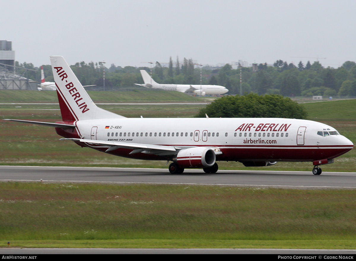 Aircraft Photo of D-ABAI | Boeing 737-46J | Air Berlin | AirHistory.net #33007