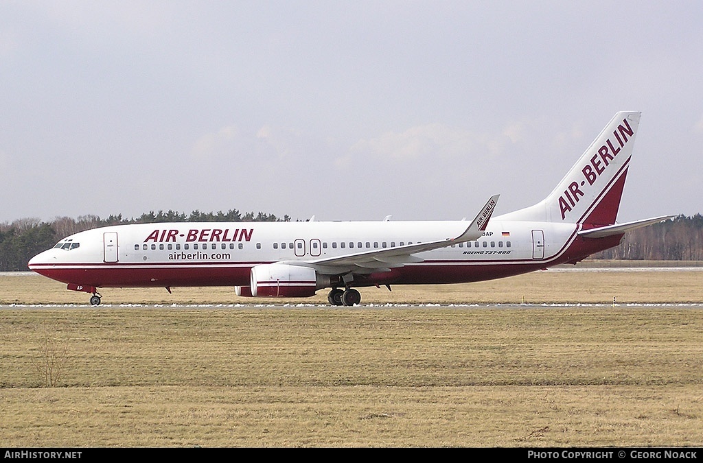 Aircraft Photo of D-ABAP | Boeing 737-86J | Air Berlin | AirHistory.net #33014
