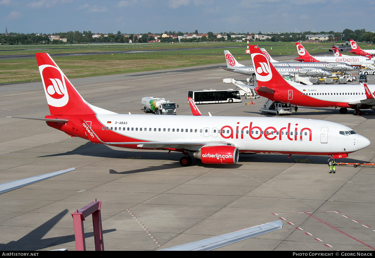 Aircraft Photo of D-ABAS | Boeing 737-86J | Air Berlin | AirHistory.net #33024