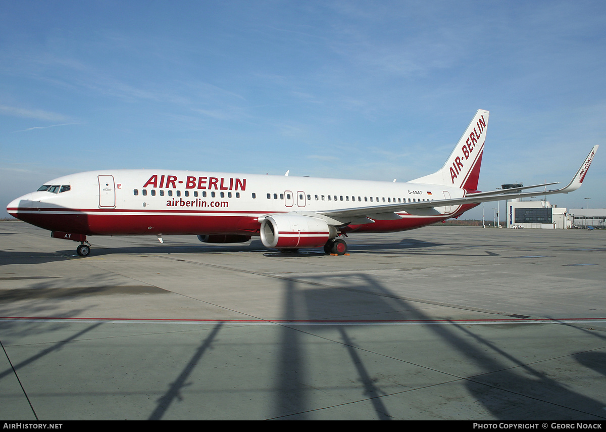 Aircraft Photo of D-ABAT | Boeing 737-86J | Air Berlin | AirHistory.net #33033