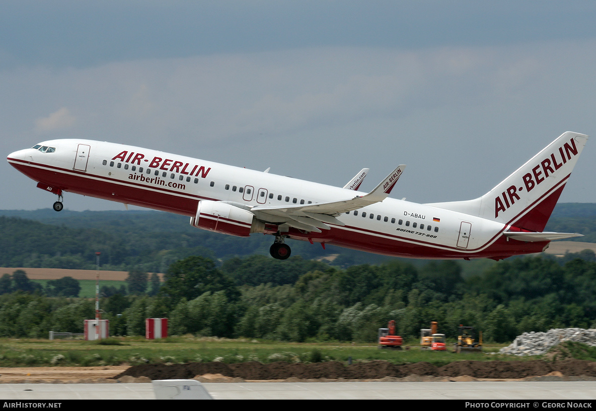 Aircraft Photo of D-ABAU | Boeing 737-86J | Air Berlin | AirHistory.net #33035