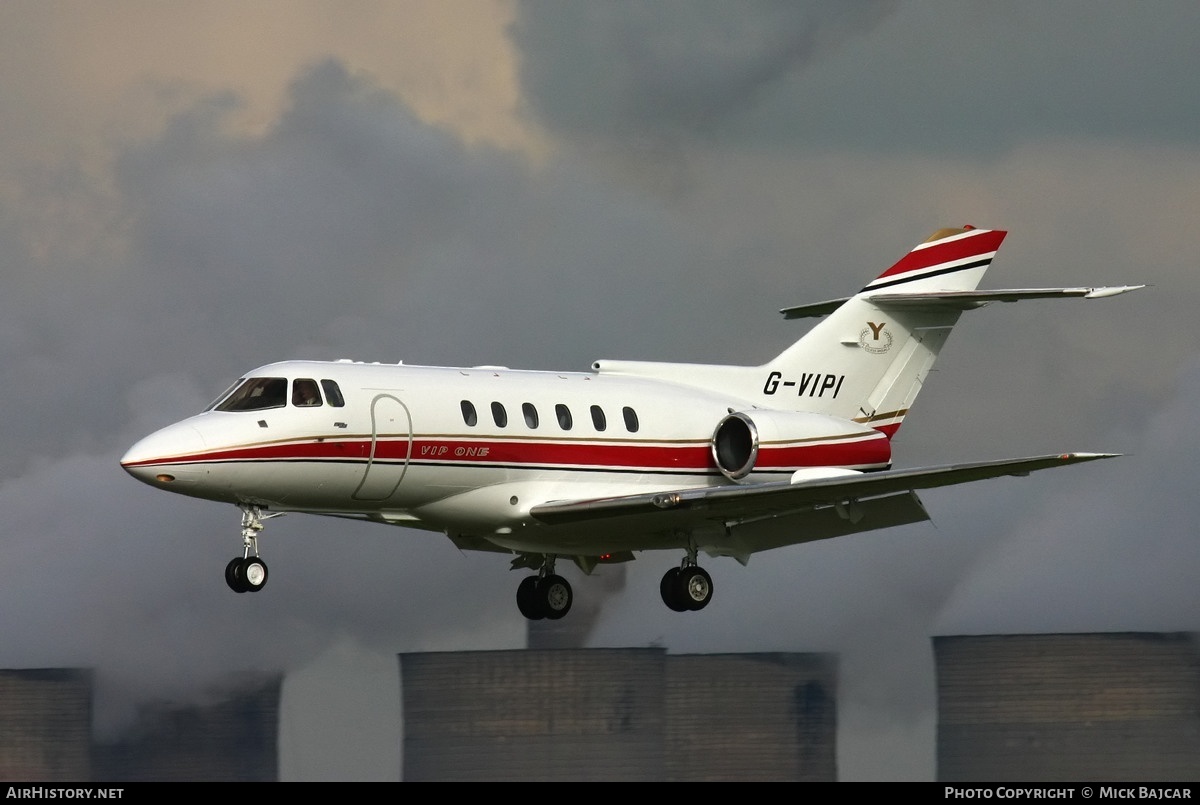 Aircraft Photo of G-VIPI | British Aerospace BAe-125-800B | Yeates Of Leicester | AirHistory.net #33040