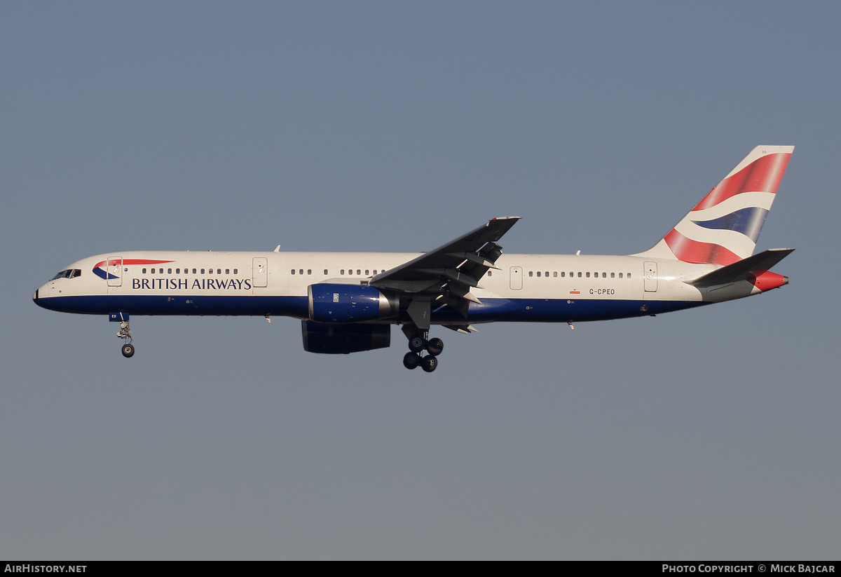 Aircraft Photo of G-CPEO | Boeing 757-236 | British Airways | AirHistory.net #33052