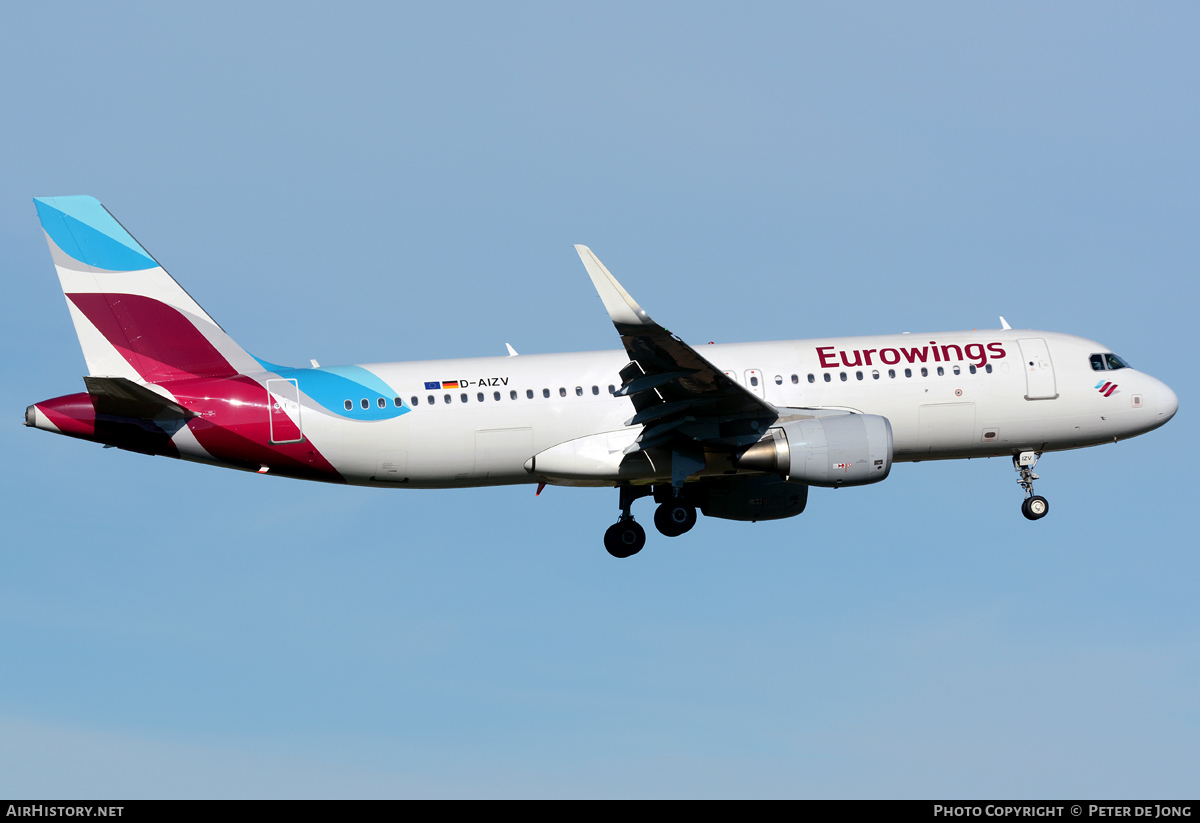 Aircraft Photo of D-AIZV | Airbus A320-214 | Eurowings | AirHistory.net #33059