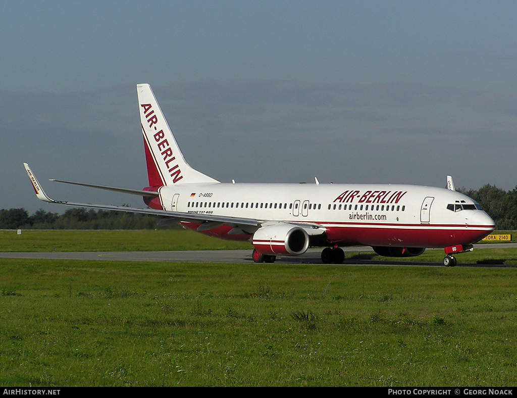 Aircraft Photo of D-ABBD | Boeing 737-86J | Air Berlin | AirHistory.net #33062