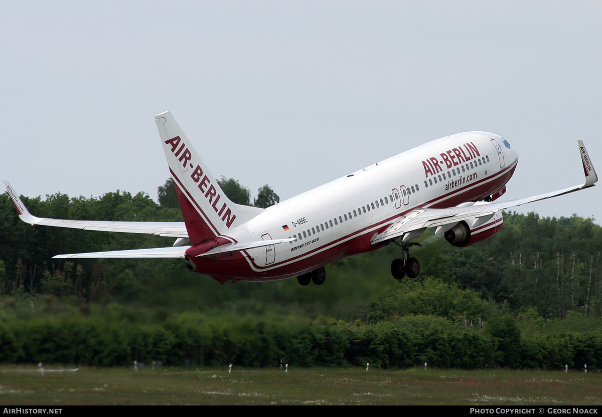 Aircraft Photo of D-ABBE | Boeing 737-86J | Air Berlin | AirHistory.net #33069