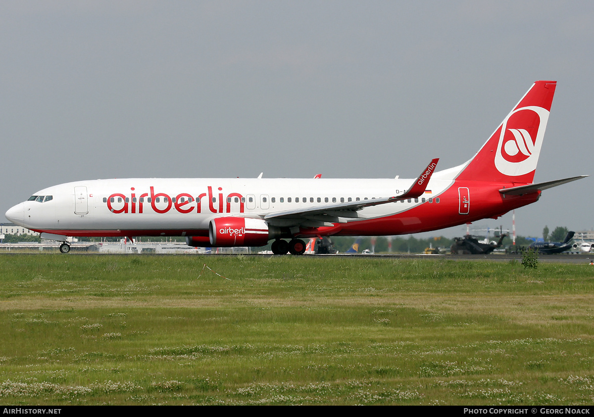 Aircraft Photo of D-ABBG | Boeing 737-86J | Air Berlin | AirHistory.net #33075