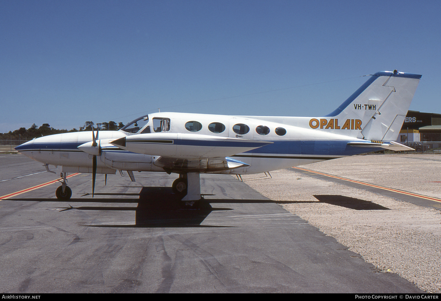 Aircraft Photo of VH-TWH | Cessna 421B Golden Eagle | Opal Air | AirHistory.net #33082