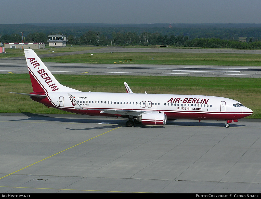 Aircraft Photo of D-ABBH | Boeing 737-86J | Air Berlin | AirHistory.net #33084