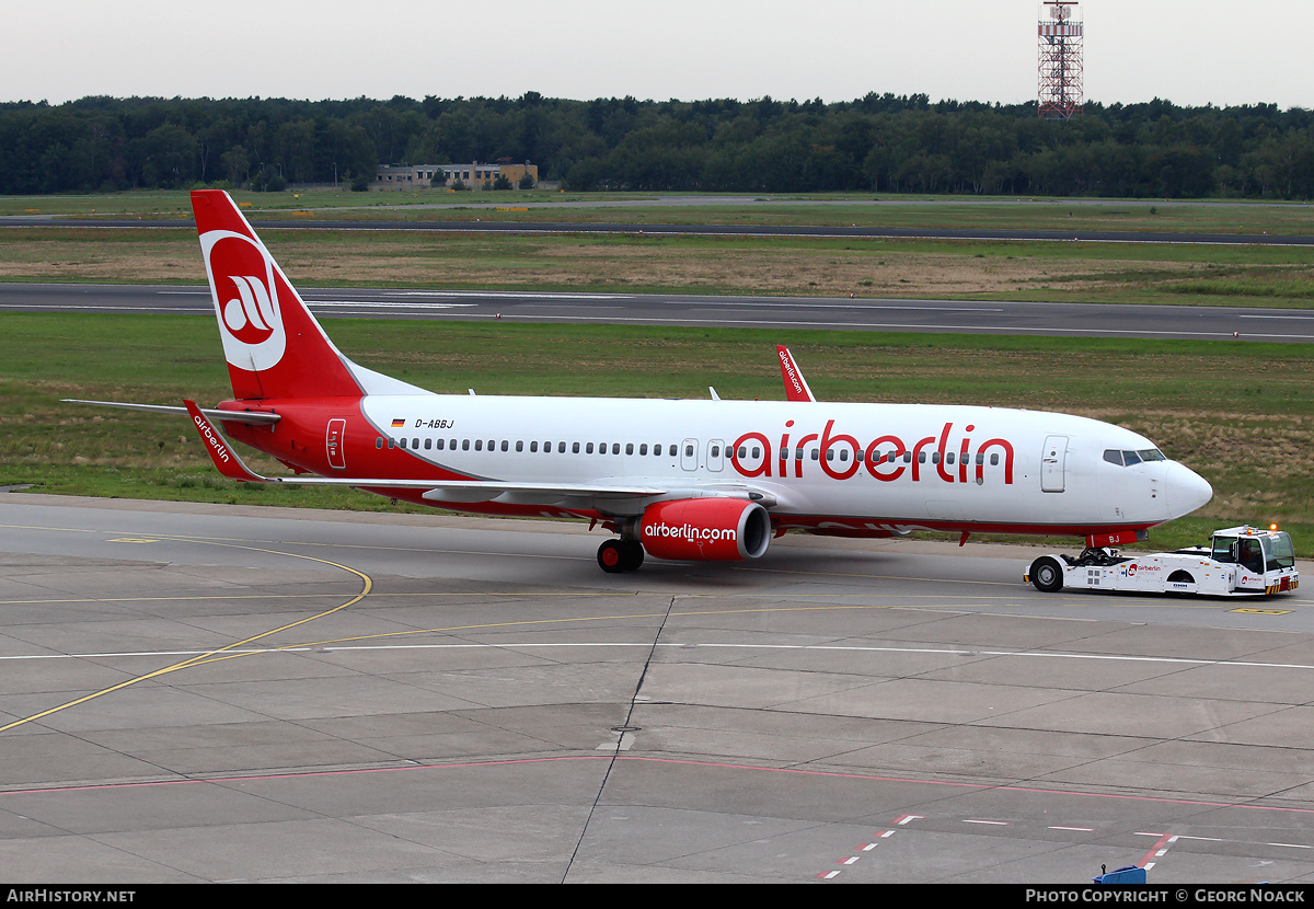 Aircraft Photo of D-ABBJ | Boeing 737-86Q | Air Berlin | AirHistory.net #33088