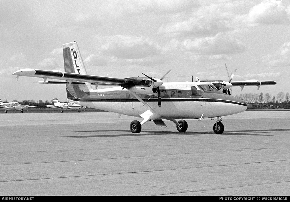 Aircraft Photo of D-IDLT | De Havilland Canada DHC-6-300 Twin Otter | DLT - Deutsche Luftverkehrsgesellschaft | AirHistory.net #33113