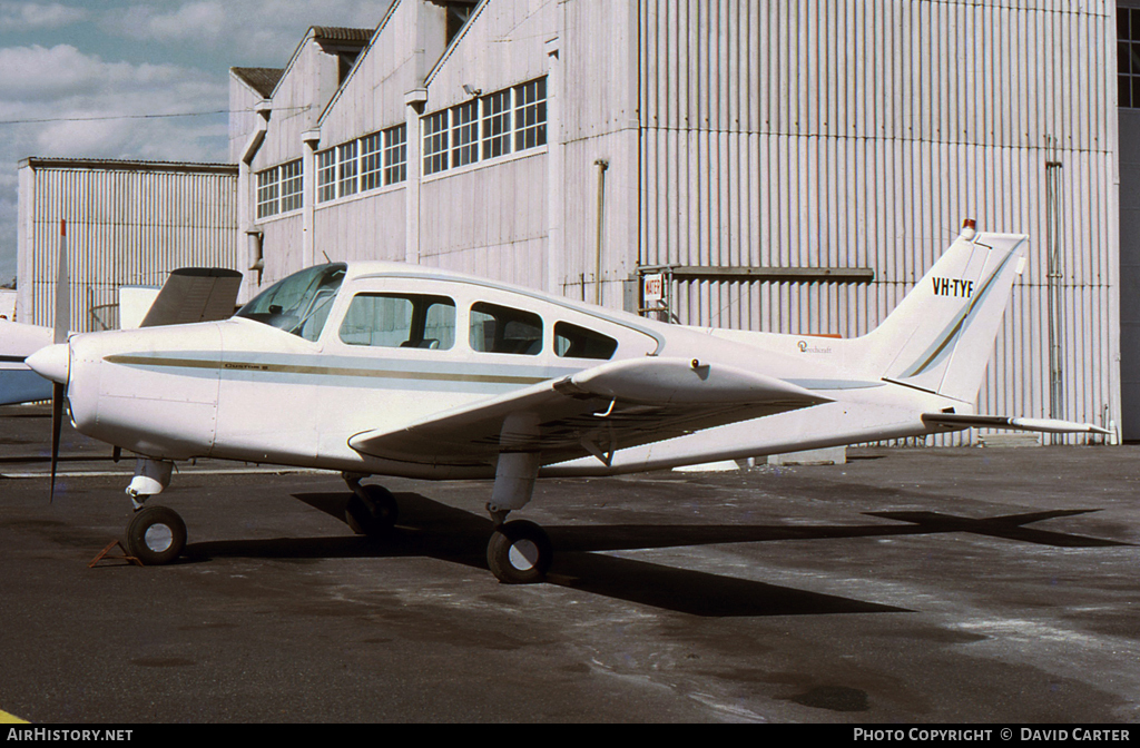 Aircraft Photo of VH-TYF | Beech A23A Musketeer Custom III | AirHistory.net #33121