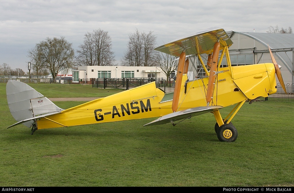 Aircraft Photo of G-ANSM | De Havilland D.H. 82A Tiger Moth II | AirHistory.net #33127