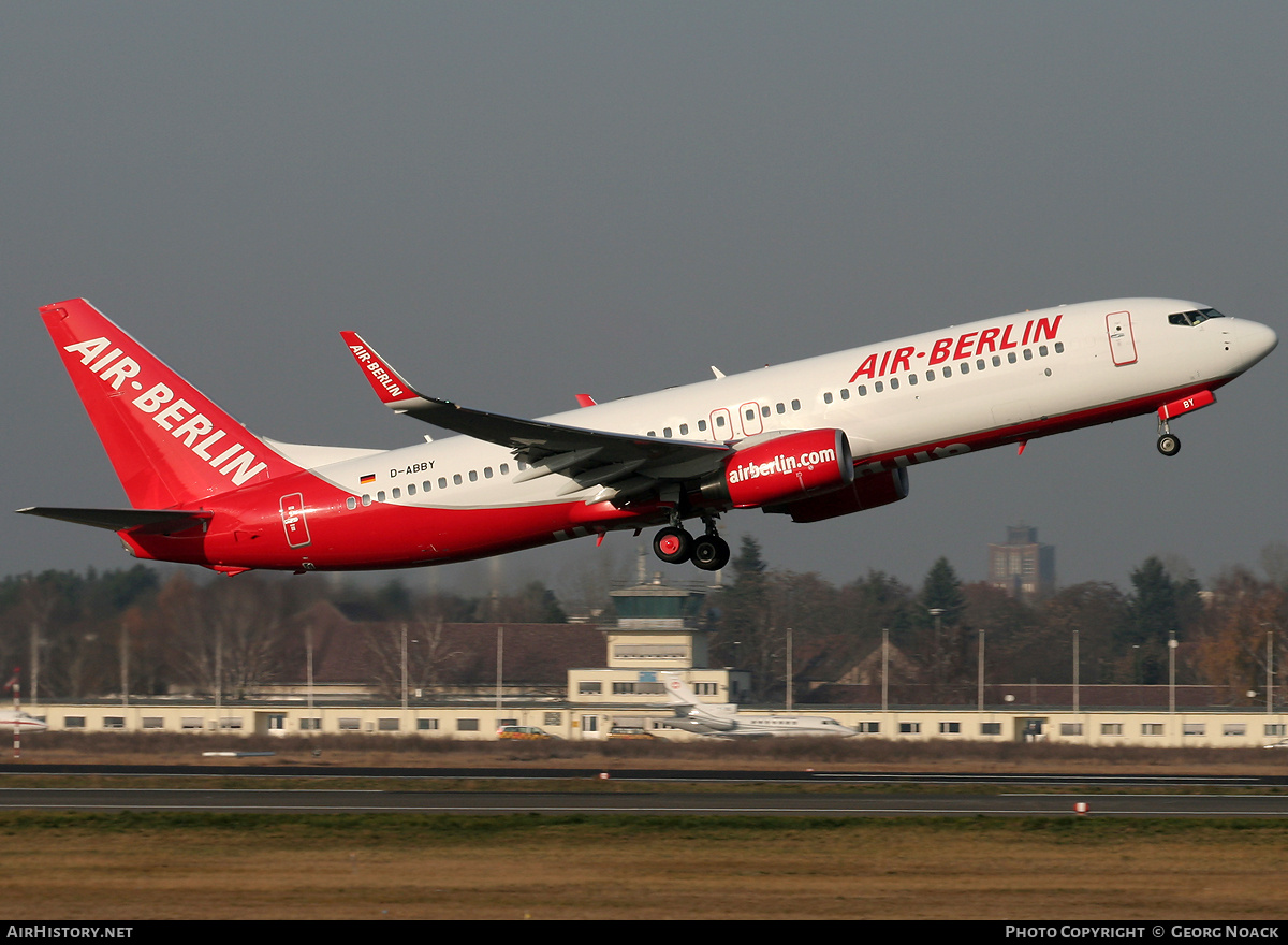 Aircraft Photo of D-ABBY | Boeing 737-808 | Air Berlin | AirHistory.net #33130