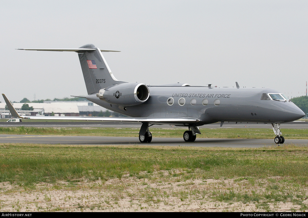 Aircraft Photo of 92-0375 / 20375 | Gulfstream Aerospace C-20H Gulfstream IV (G-IV) | USA - Air Force | AirHistory.net #33142