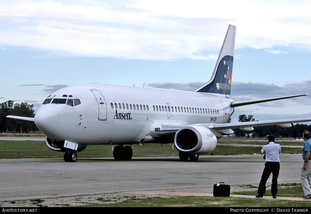 Aircraft Photo of VH-CZF | Boeing 737-377 | Ansett | AirHistory.net #33146