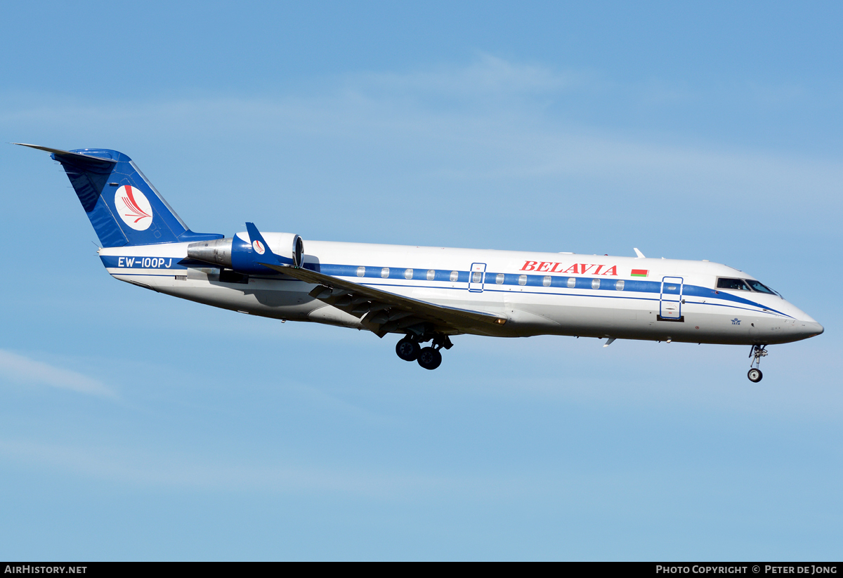 Aircraft Photo of EW-100PJ | Bombardier CRJ-100ER (CL-600-2B19) | Belavia | AirHistory.net #33185