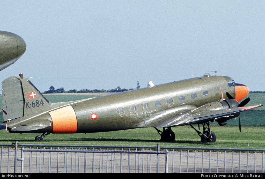 Aircraft Photo of K-684 | Douglas C-47A Skytrain | Denmark - Air Force | AirHistory.net #33198