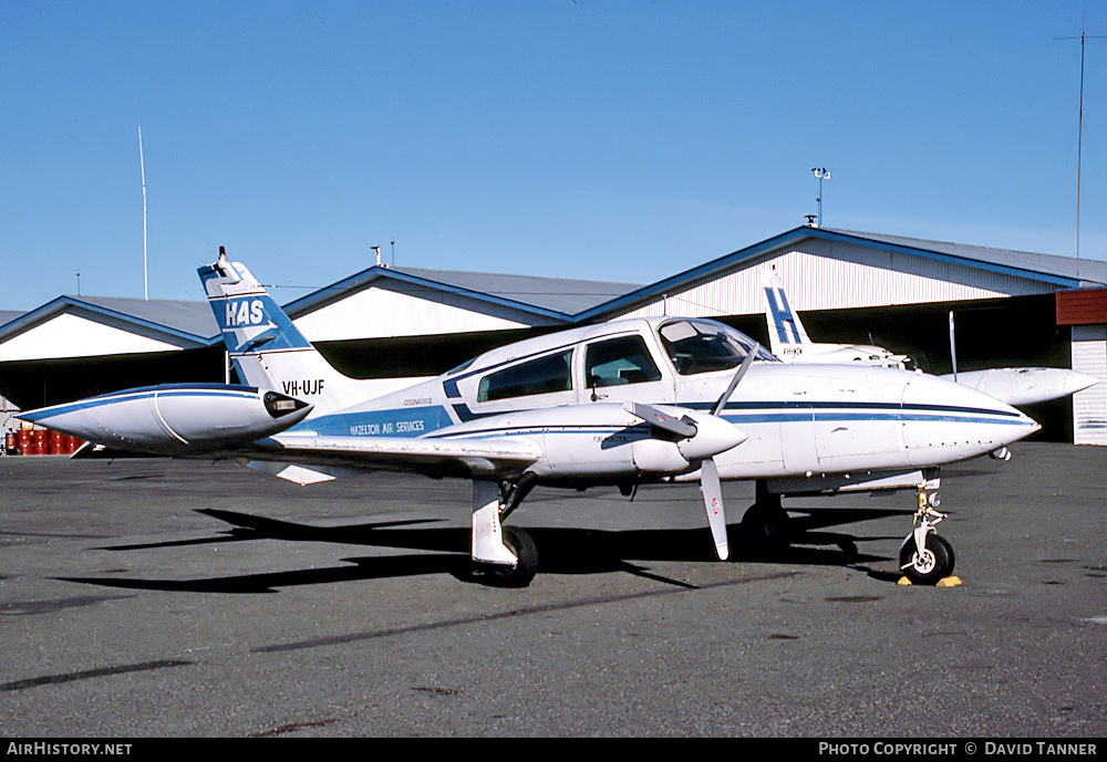Aircraft Photo of VH-UJF | Cessna 310R | Hazelton Air Services - HAS | AirHistory.net #33200