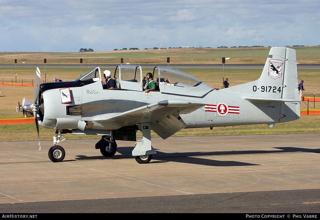 Aircraft Photo of VH-MEO / 0-91724 | North American T-28D Trojan | Laos - Air Force | AirHistory.net #33203