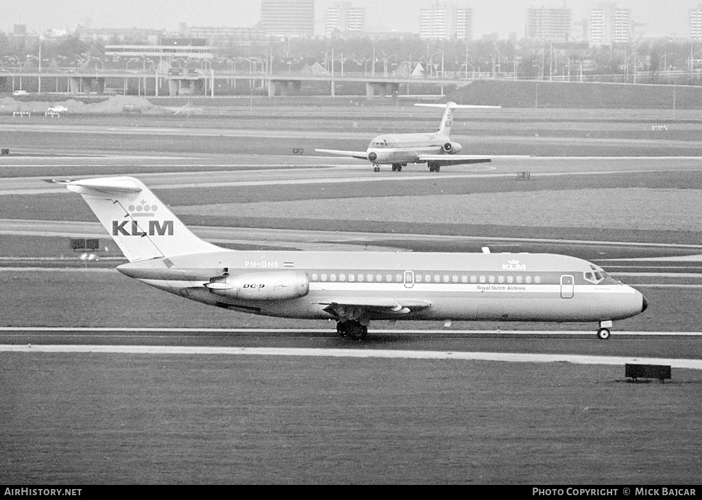 Aircraft Photo of PH-DNB | Douglas DC-9-15 | KLM - Royal Dutch Airlines | AirHistory.net #33215