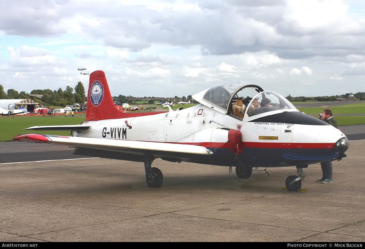 Aircraft Photo of G-VIVM | BAC 84 Jet Provost T5A | International Test Pilots School | AirHistory.net #33238