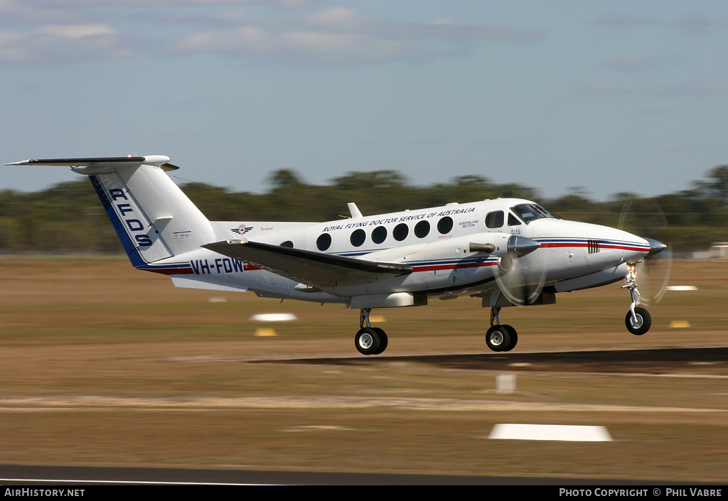 Aircraft Photo of VH-FDW | Raytheon B200 King Air | Royal Flying Doctor Service - RFDS | AirHistory.net #33270