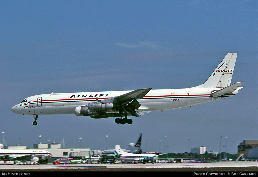 Aircraft Photo of N54FA | Douglas DC-8-54(F) | Airlift International | AirHistory.net #33274