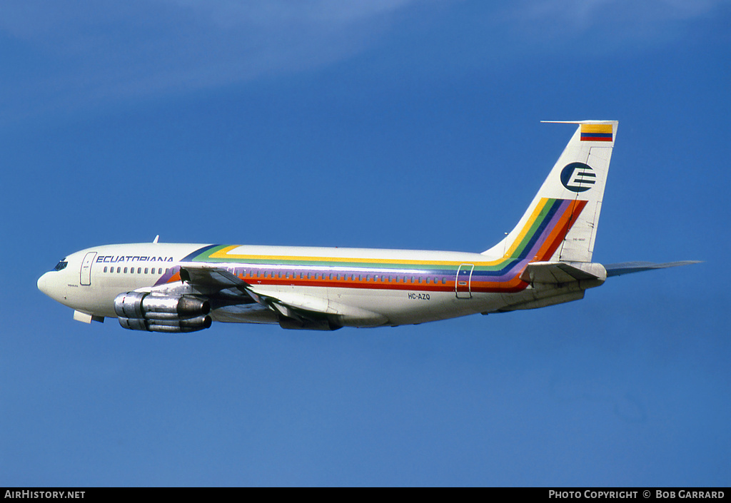 Aircraft Photo of HC-AZQ | Boeing 720-023B | Ecuatoriana | AirHistory.net #33276