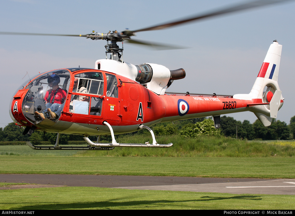 Aircraft Photo of G-CBSK / ZB627 | Aerospatiale SA-341D Gazelle HT3 | UK - Air Force | AirHistory.net #33296