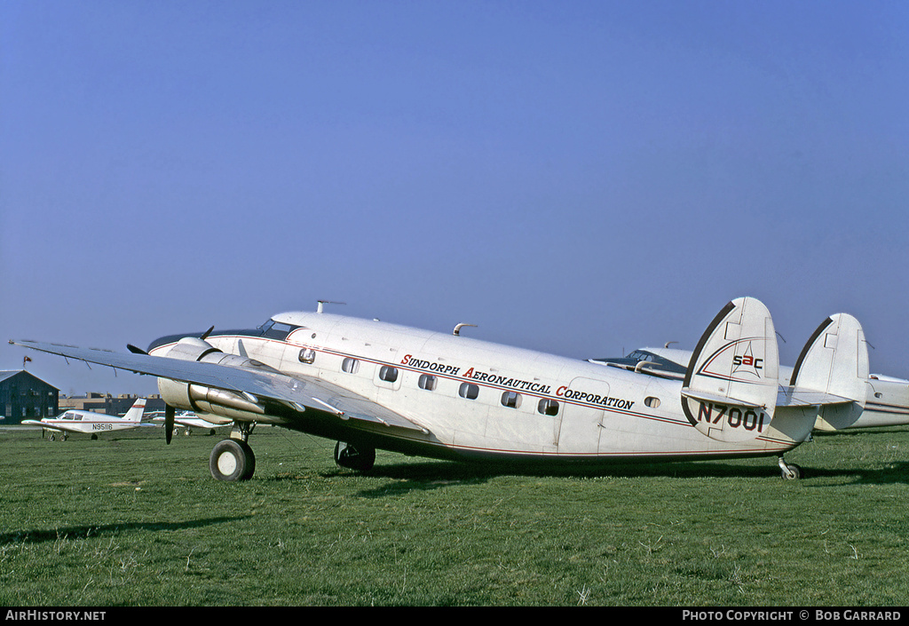 Aircraft Photo of N7001 | Lockheed 18-56 Lodestar | Sundorph Aeronautical Corporation - SAC | AirHistory.net #33319