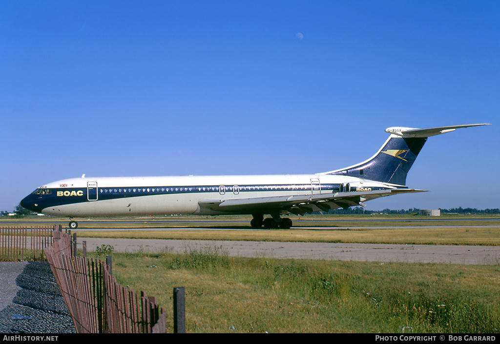 Aircraft Photo of G-ASGA | Vickers Super VC10 Srs1151 | BOAC - British Overseas Airways Corporation | AirHistory.net #33320