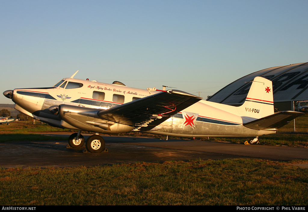 Aircraft Photo of VH-FDU | De Havilland Australia DHA-3 Drover Mk3B | Royal Flying Doctor Service - RFDS | AirHistory.net #33324