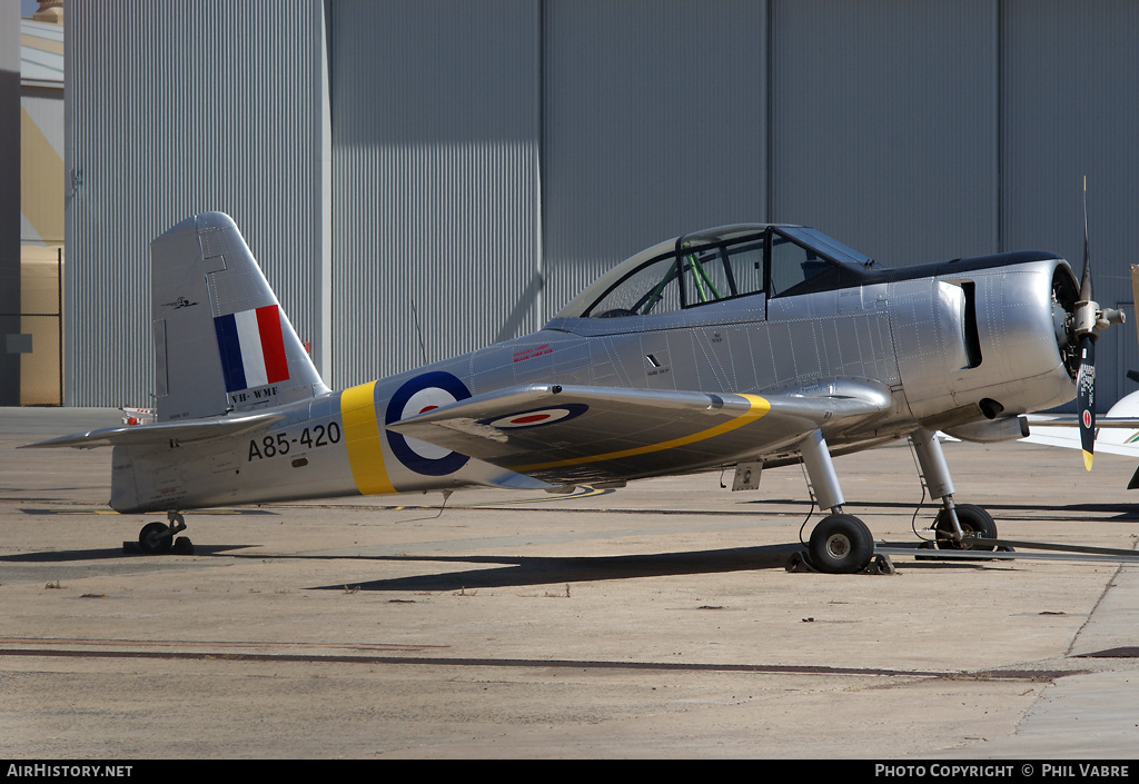 Aircraft Photo of VH-WMF / A85-420 | Commonwealth CA-25 Winjeel | Australia - Air Force | AirHistory.net #33363