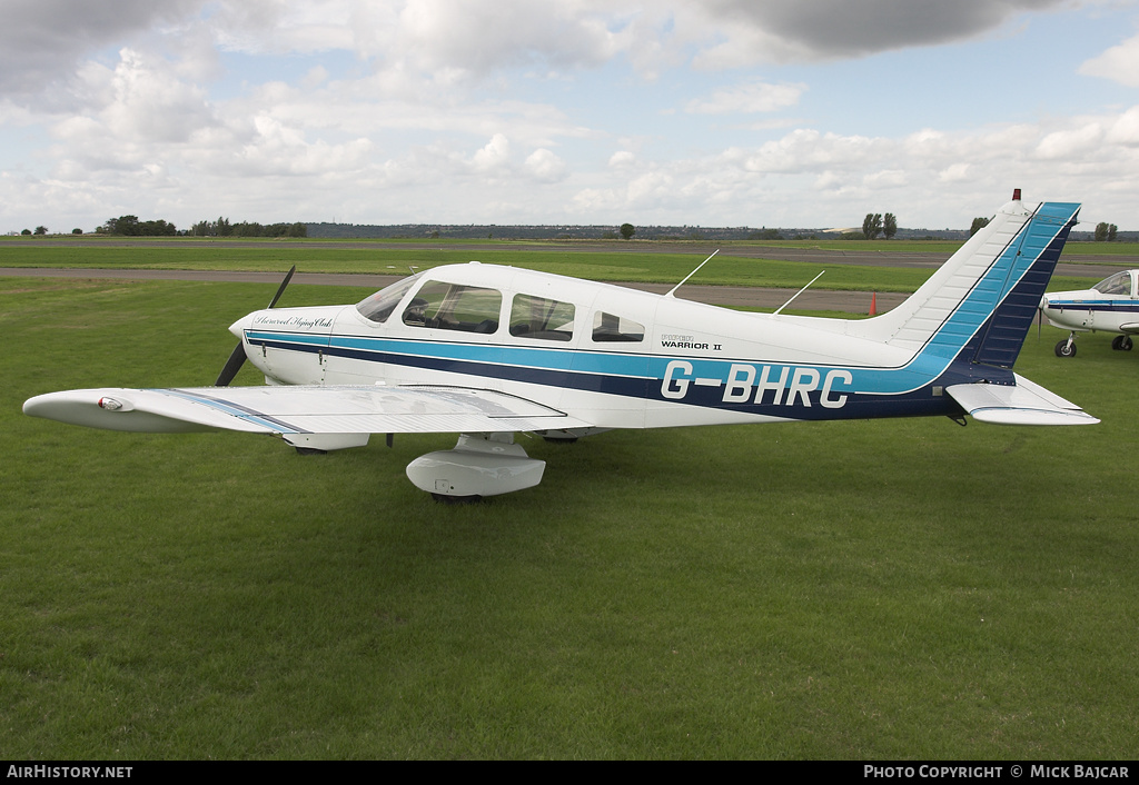 Aircraft Photo of G-BHRC | Piper PA-28-161 Warrior II | Sherwood Flying Club | AirHistory.net #33374