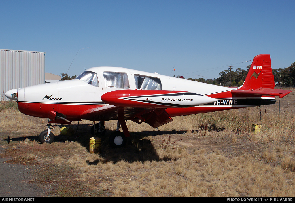 Aircraft Photo of VH-WWE | Navion Rangemaster G-1 | AirHistory.net #33386