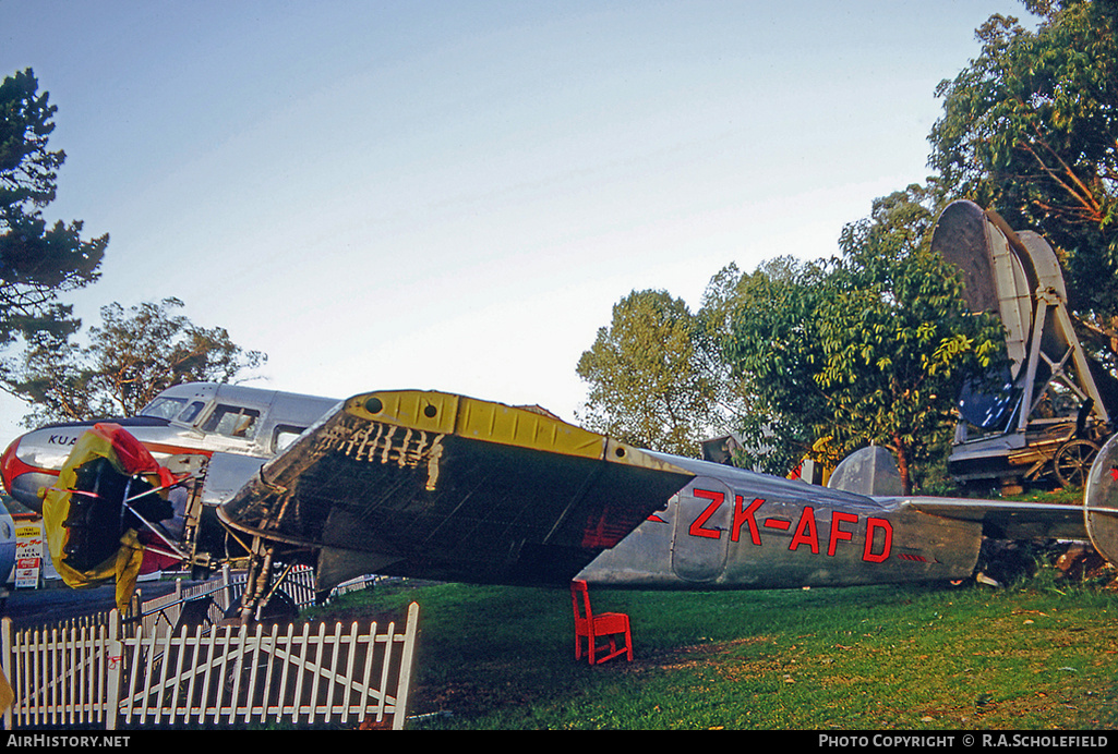 Aircraft Photo of ZK-AFD | Lockheed 10-E Electra | AirHistory.net #33391