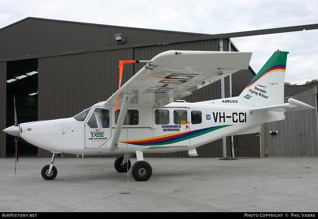 Aircraft Photo of VH-CCI | Gippsland GA8 Airvan | TGS Air Charter | AirHistory.net #33394