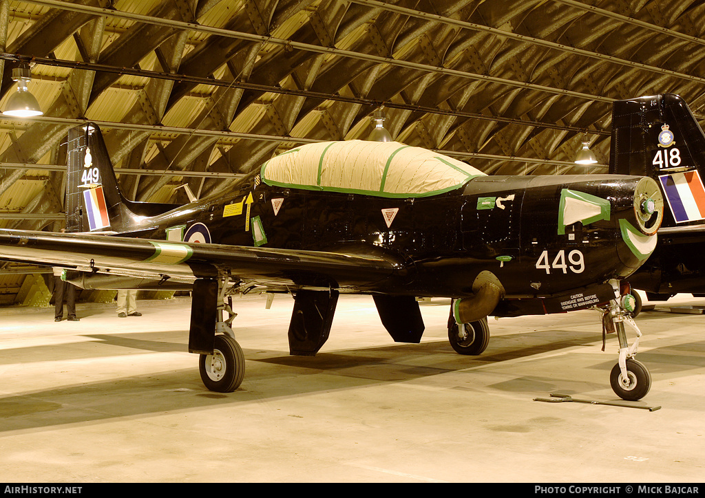 Aircraft Photo of ZF449 | Short S-312 Tucano T1 | UK - Air Force | AirHistory.net #33395