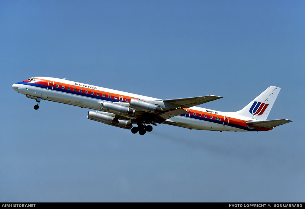 Aircraft Photo of N8973U | McDonnell Douglas DC-8-62H | United Airlines | AirHistory.net #33405