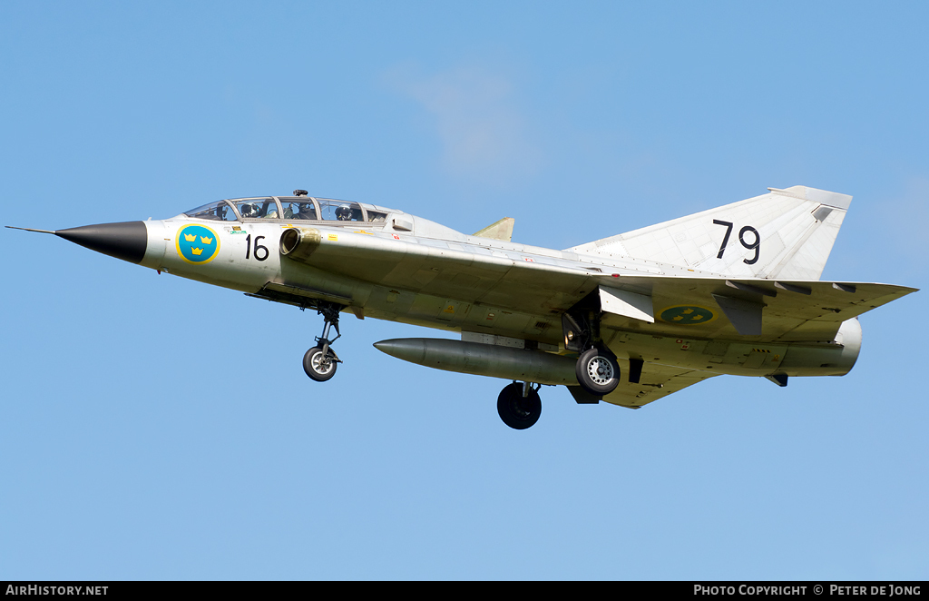 Aircraft Photo of SE-DXP / 35810 | Saab Sk 35C Draken | Sweden - Air Force | AirHistory.net #33413