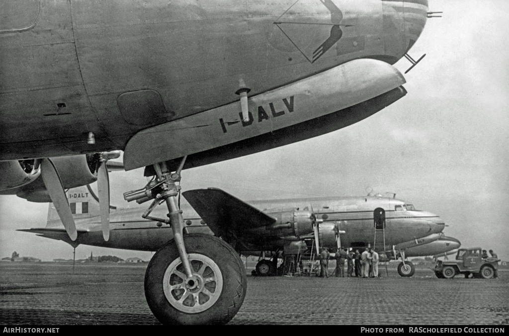 Aircraft Photo of I-DALV | Douglas C54A-DC | Alitalia | AirHistory.net #33431