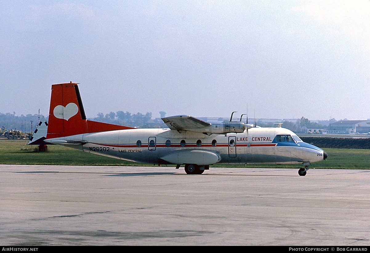 Aircraft Photo of N26202 | Aerospatiale N-262A-20 | Lake Central Airlines | AirHistory.net #33439