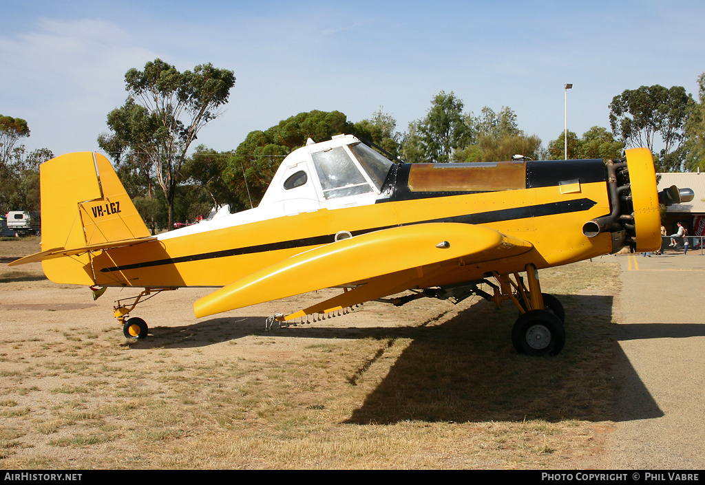 Aircraft Photo of VH-LGZ | Aero Commander S-2D-600 Ag Commander | AirHistory.net #33454
