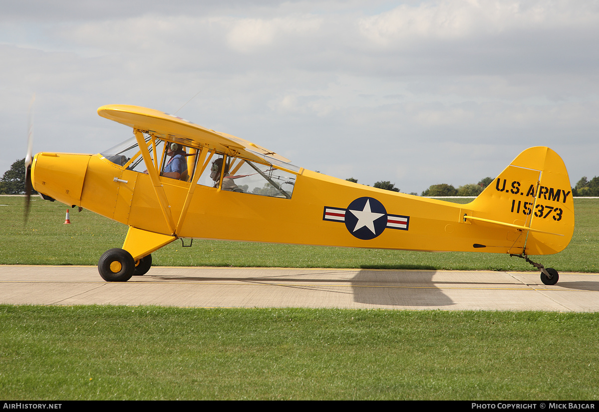 Aircraft Photo of G-AYPM / 115373 | Piper L-18C/135 Super Cub | USA - Army | AirHistory.net #33455