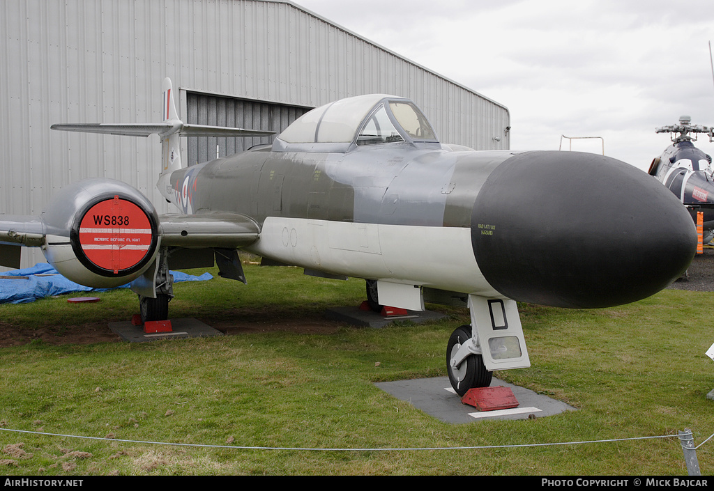 Aircraft Photo of WS838 | Gloster Meteor NF14 | UK - Air Force | AirHistory.net #33468