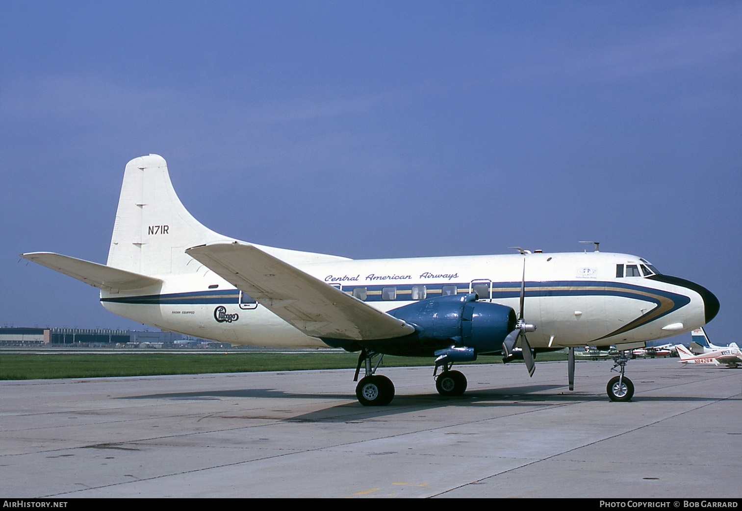 Aircraft Photo of N71R | Martin 202 | Central American Airways | AirHistory.net #33473